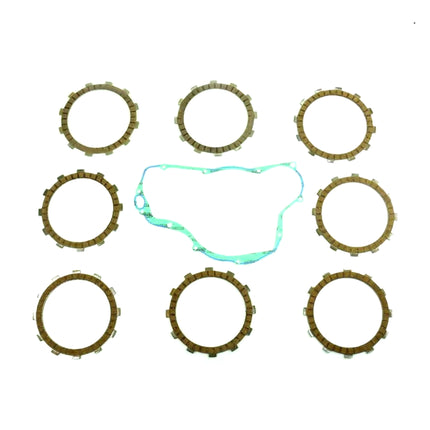 Clutch Friction Plate Set Suzuki RM250 03-05, Athena P40230086, With Gasket