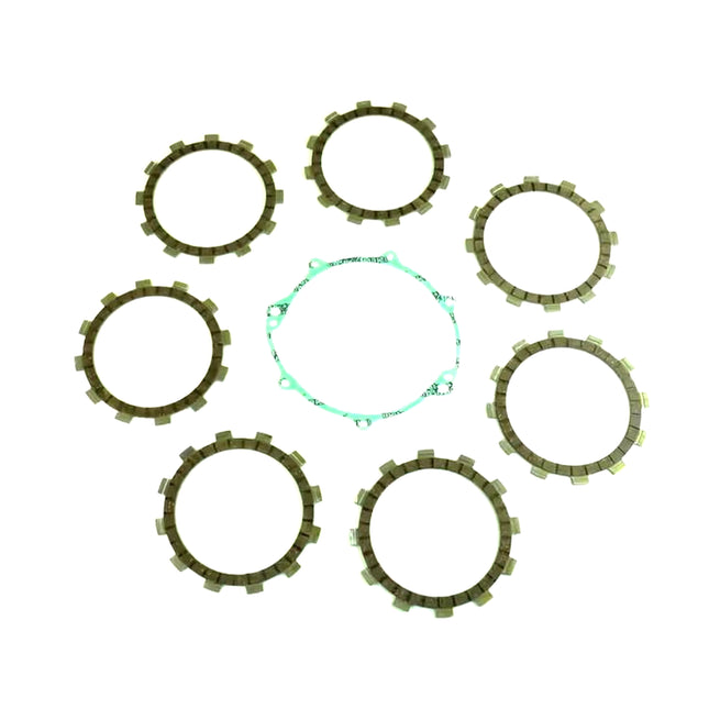 Clutch Friction Plate Set Yamaha WR250R 08-13, Athena P40230099, With Gasket