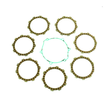 Clutch Friction Plate Set Yamaha YZ85 02-22, Athena P40230107, With Gasket