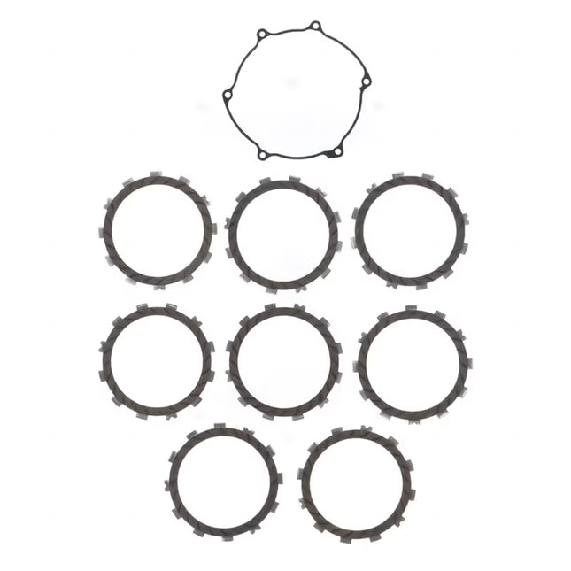 Clutch Friction Plate Set Yamaha YZ-F250 19-22, Athena P40230118, With Gasket