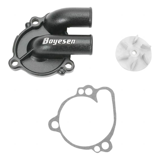Water Pump Cover 01-25 KX85, Supercooler Boyesen WPK-10B