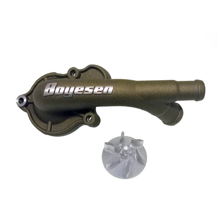 Water Pump Cover 17-20 CRF450R, Supercooler Boyesen WPK-06CM, Magnesium