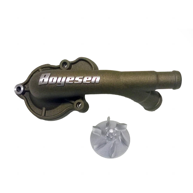 Water Pump Cover 17-20 CRF450R, Supercooler Boyesen WPK-06CM, Magnesium