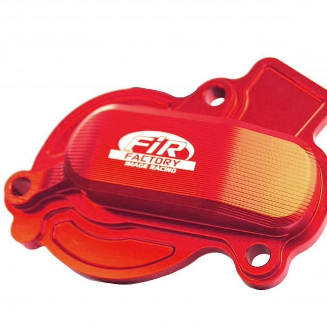 Water Pump Cover 16-18 Sx-f 450 KTM, FIR ASWPC-01, Billet Alloy Red, 79435052000 OEM Fitment
