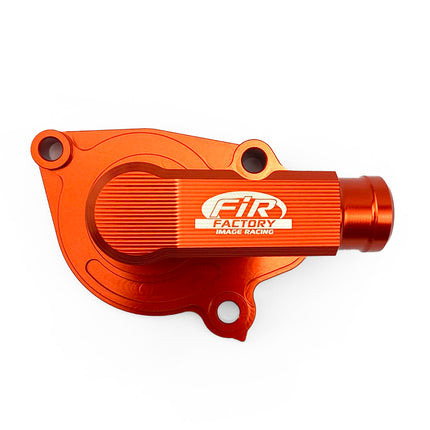 Water Pump Cover 2023 KTM 2T, FIR ASWPC-29, Billet Alloy Orange, Standard Water Pump Cover