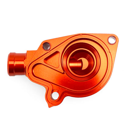 Water Pump Cover 2023 KTM 2T, FIR ASWPC-29, Billet Alloy Orange, Standard Water Pump Cover