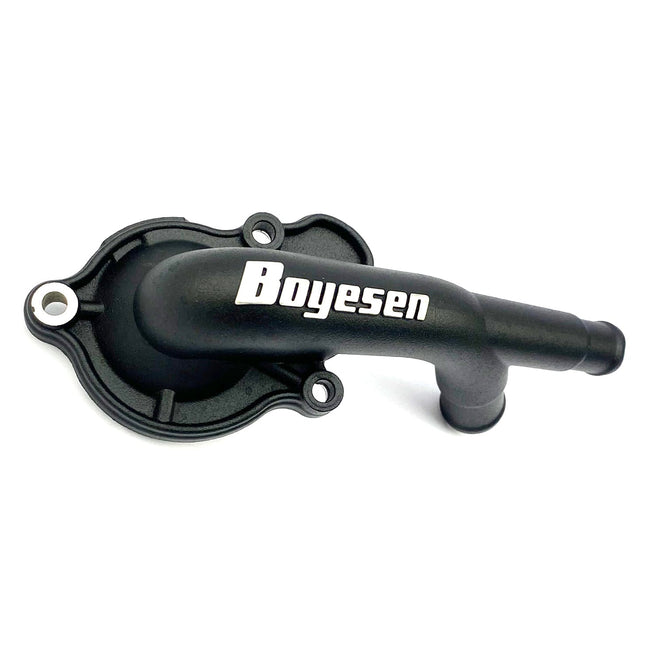 Water Pump Cover 21-24 CRF450R/RX, Supercooler Boyesen WPK-06DB, Black