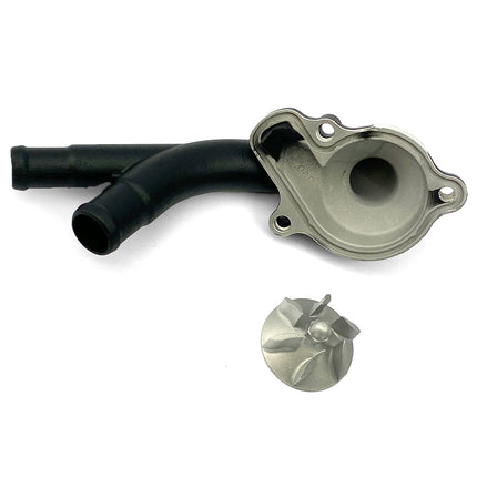 Water Pump Cover 21-24 CRF450R/RX, Supercooler Boyesen WPK-06DB, Black