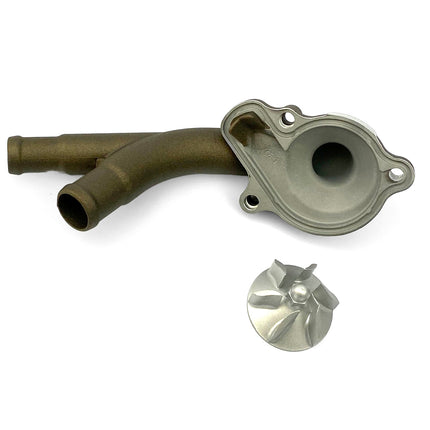 Water Pump Cover 21-24 CRF450R/RX, Supercooler Boyesen WPK-06DM, Magnesium
