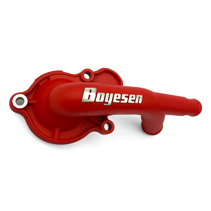 Water Pump Cover 21-24 CRF450R/RX, Supercooler Boyesen WPK-06DR, Red