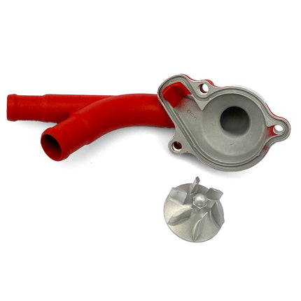 Water Pump Cover 21-24 CRF450R/RX, Supercooler Boyesen WPK-06DR, Red