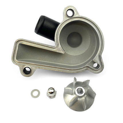 Water Pump Cover Black 23-24 KTM 250/350 Sx-f, Boyesen WPK44CB Supercooler