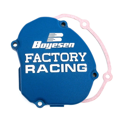 Ignition Cover 05-21 YZ125, Boyesen SC-33AL Blue