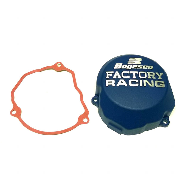 Ignition Cover 03-17 SX85, Boyesen SC-46L KTM Blue