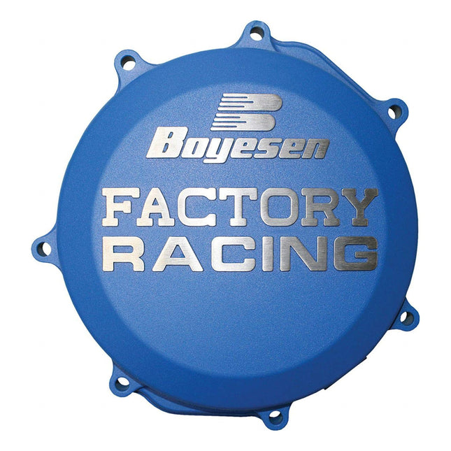Clutch Cover 10-21 YZ450F, Boyesen CC-38CL Blue