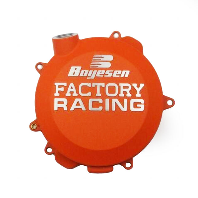 Clutch Cover 16-21 KTM 125 Sx, Boyesen CC-41AO, Orange