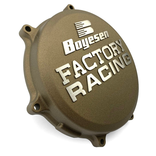 Clutch Cover 21-23 KX450/X Kawasaki, Boyesen CC-18DM, Magnesium