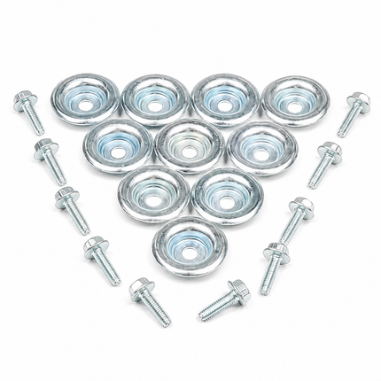 Skid Plate Washer Bolt Set 36mm OD 99-21 Polaris Ace Atp Magnum Ranger Rzr Sportsman 7556065