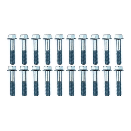 M8 x 40mm FLANGE BOLT, PACK OF 20, 12mm HEX
