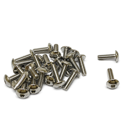 Chrome Allen Oval Head 6x20, Suzuki 4mm Key 33-7869, Road Tools