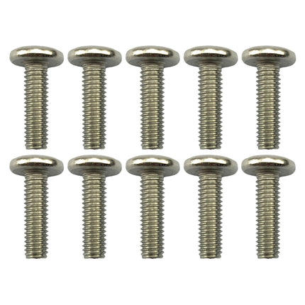 M6x20 304 Stainless Steel Large Flat Head
