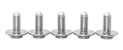 BMW Stainless Steel Shell Screws Bolts M5x12 Pack Of 10 18518531936