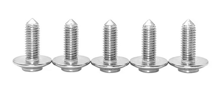 BMW Stainless Steel Shell Screws Bolts M5x14 Pack Of 10 46638534938