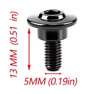 Fairing Shoulder Screws Ducati 848 899 959 1098 1198 1199 1299 Panigale V2 V4 M5 X 13mm 10PCS 304