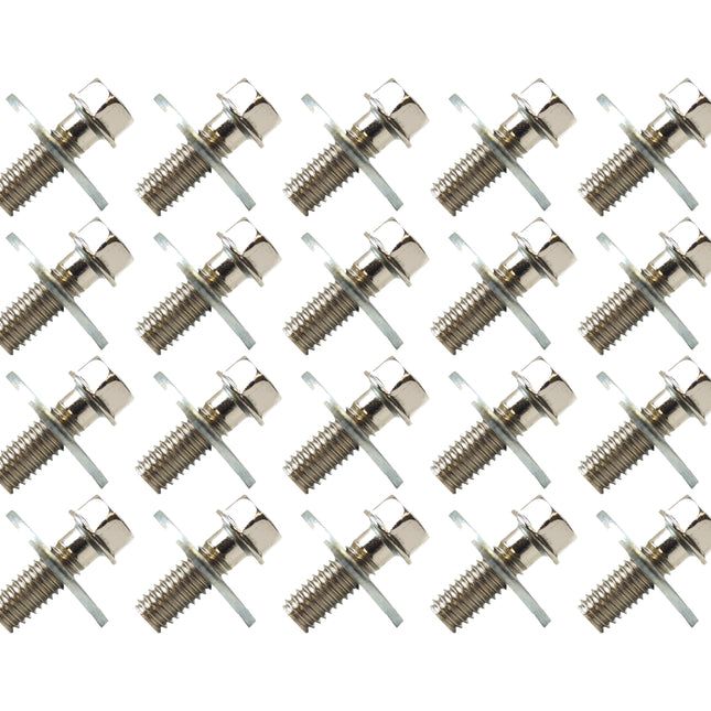PK/20 6x16mm BOLT/WASH 20