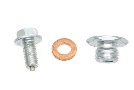 Use 08-5009.FIR2 Oil Drain Plug Bolt Repair Reducer 06-19 Yamaha Raptor Rhino Banshee 350 660 700