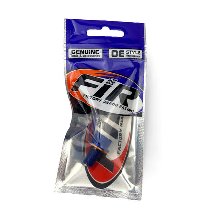 Magnetic Oil Drain Plug M10x1.25, YZ 125 250 Yzf 250 450 Wrf, Blue