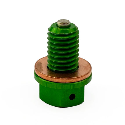 Magnetic Oil Drain Plug M10x1.50, KX 65 85 125 250 Kxf 250 450, Green 92066-1437