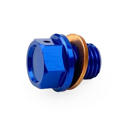 Magnetic Oil Drain Plug M12x1.50, Blue