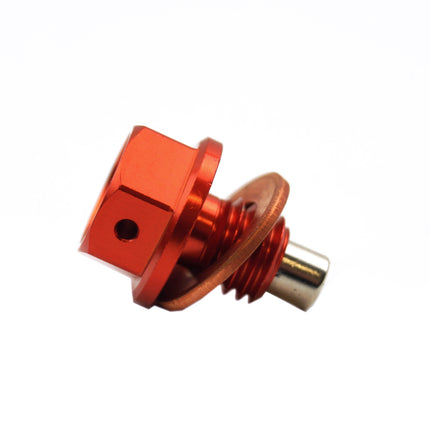 Magnetic Oil Drain Plug M10x1.50, Orange