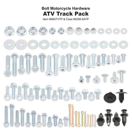 BOLT Japanese ATV Track Pack., MOTORCYCLE HARDWARE 98ATVTP