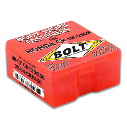 Plastic Bolt Kit CR 125/250 CRF 450, Bolt Hardware HON-0007124