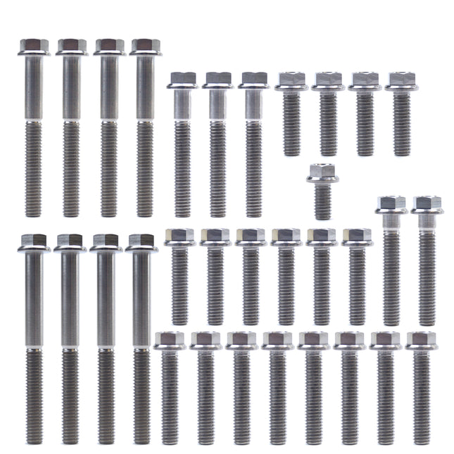 Yamaha YZ 85 Titanium Engine Bolt Kit, Kit Size 32 Bolts !!! Made To Order !!!