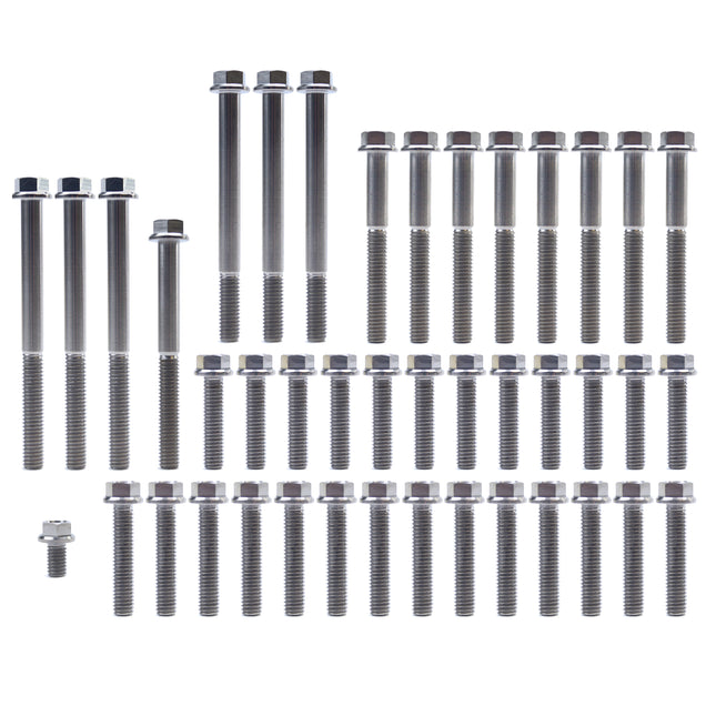 Yamaha YZ 250 Titanium Engine Bolt Kit, Kit Size 43 Bolts !!! Made To Order !!!