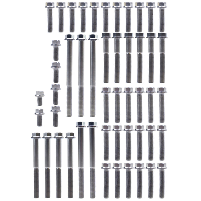 Yamaha YZ 450 F Titanium Engine Bolt Kit, Kit Size 50 Bolts !!! Made To Order !!!