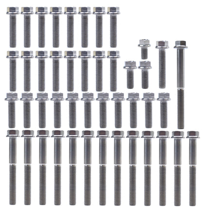 KTM Huq 150 Tpi Titanium Engine Bolt Kit, Kit Size 45 Bolts !!! Made To Order !!!