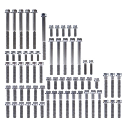 Engine Bolt Kit KTM Husq 250/300, Kit Size 65 Bolts !!! Made To Order !!! Titanium Bolt Kit