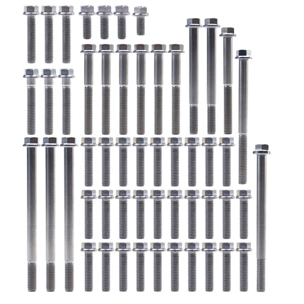 Engine Bolt Kit KX 450 F 06-15, Kit Size 53 Bolts !!! Made To Order !!! Titanium Bolt Kit