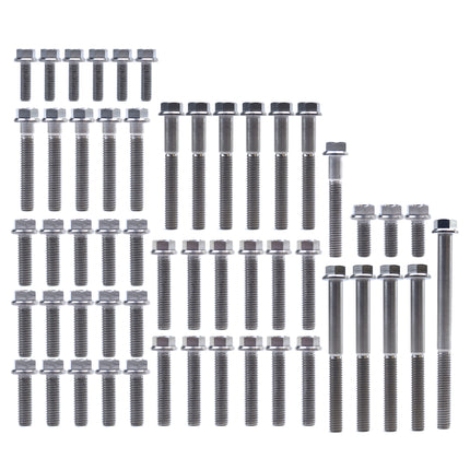 Engine Bolt Kit KTM 450/525, Kit Size 53 Bolts !!! Made To Order !!! Titanium Bolt Kit