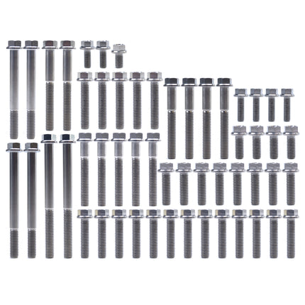 Engine Bolt Kit RM 125 98-07, Kit Size 54 Bolts !!! Made To Order !!! Titanium Bolt Kit