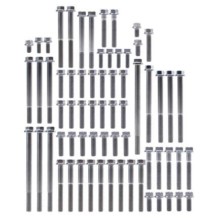 Engine Bolt Kit RM 250 90-95, Kit Size 67 Bolts !!! Made To Order !!! Titanium Bolt Kit
