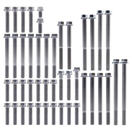 Engine Bolt Kit YZ 125 89-93, Kit Size 47BOLTS !!! Made To Order !!! Titanium Bolt Kit