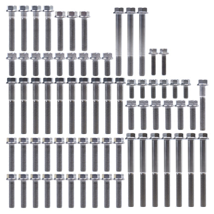 KTM Huq 250 Engine Bolt Kit, Kit Size 71 Bolts !!! Made To Order !!! Titanium Bolt Kit