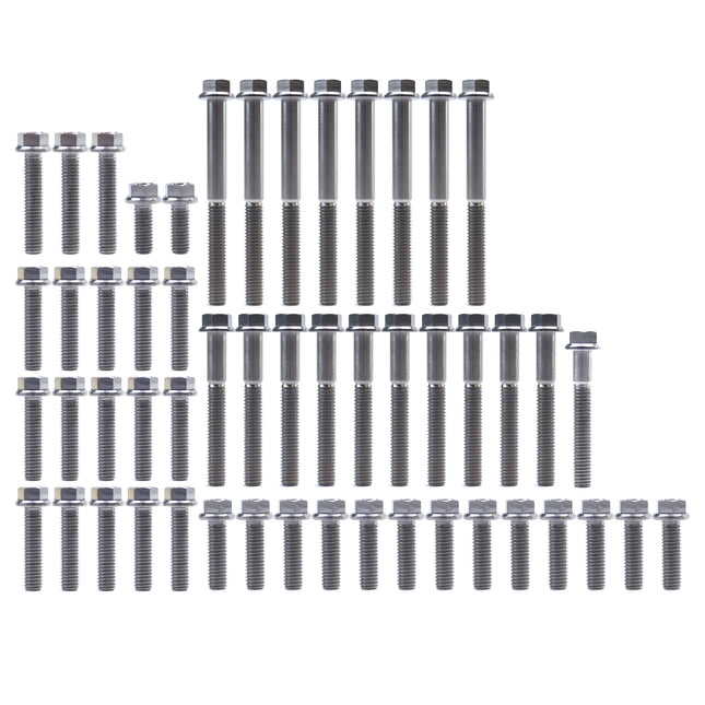 KTM 250/300 Tpi Titanium Engine Bolt Kit, Kit Size 52 Bolts !!! Made To Order !!!