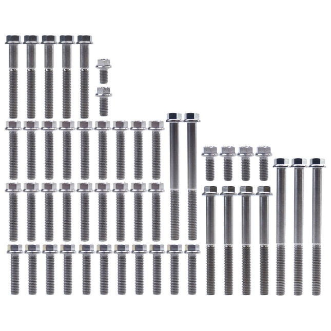 YZ 450 F 2020-22 Titanium Engine Bolt Kit, Kit Size 49 Bolts !!! Made To Order !!!