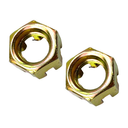 M14 Castle Nuts PACK-2 Wheel Axle Hub Slotted Nut